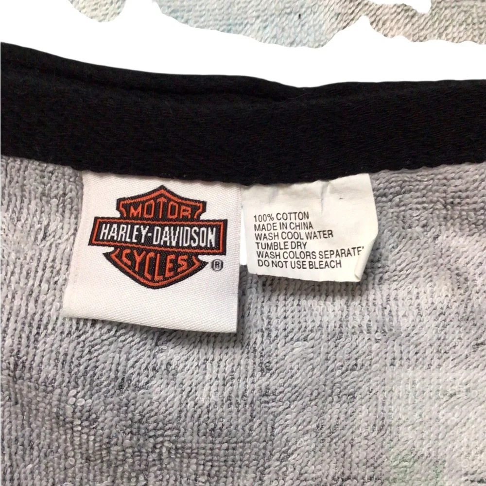 Harley-Davidson Hawaii Beach Towel Folds In Drawstring Bag